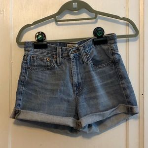 J. Crew High-Rise Denim Shorts